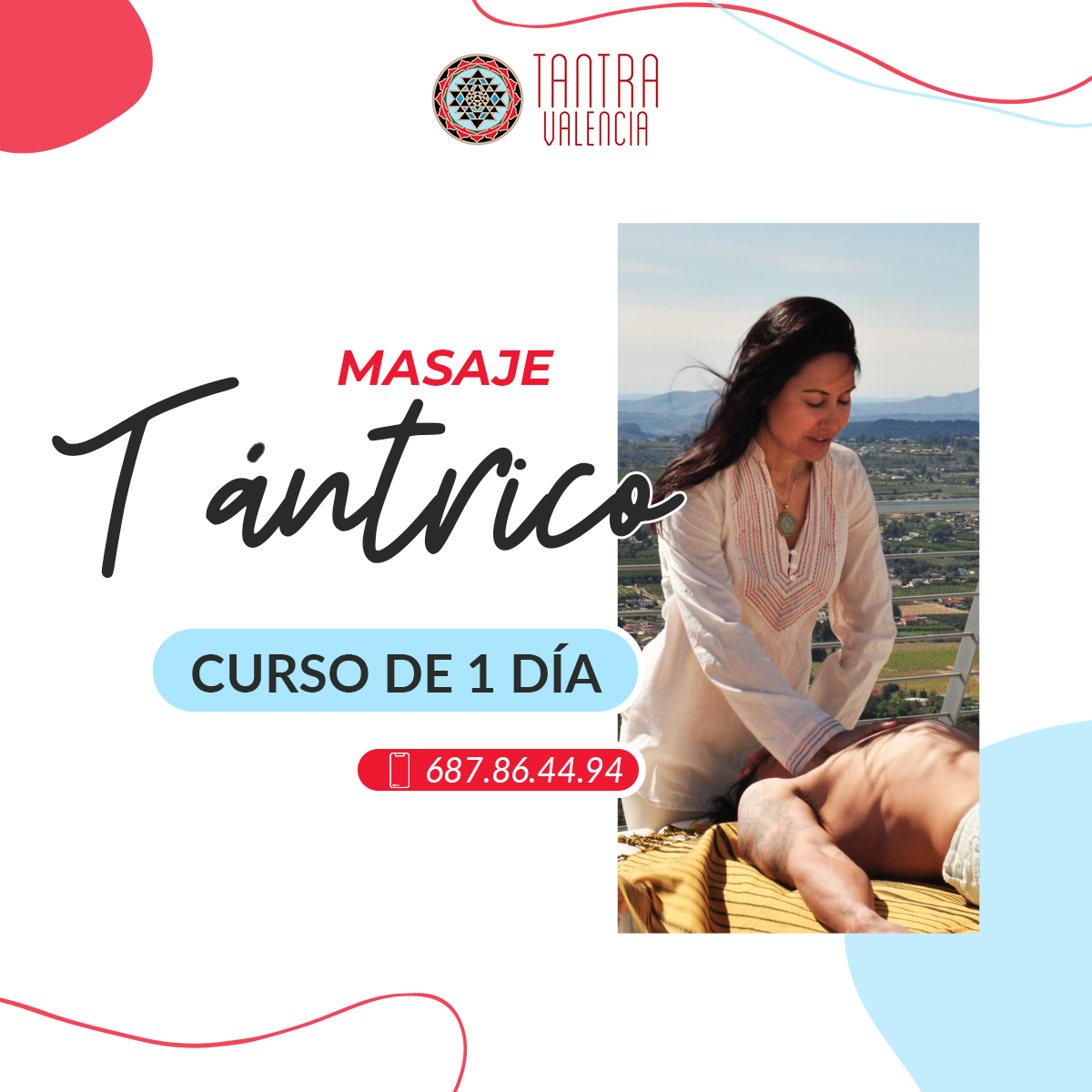 Curso Masaje Tántrico a Día Curso de Masaje Tántrico