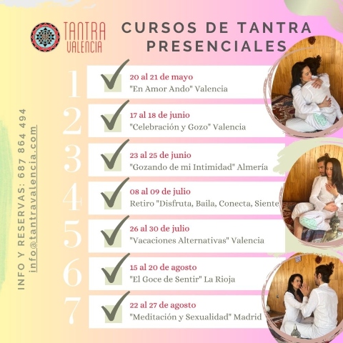 Agenda de Retiros Tantra -)