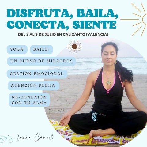 disfruta baila conecta siente