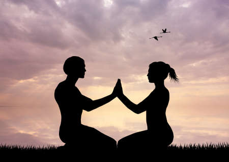 Tantra practica la meditación en pareja