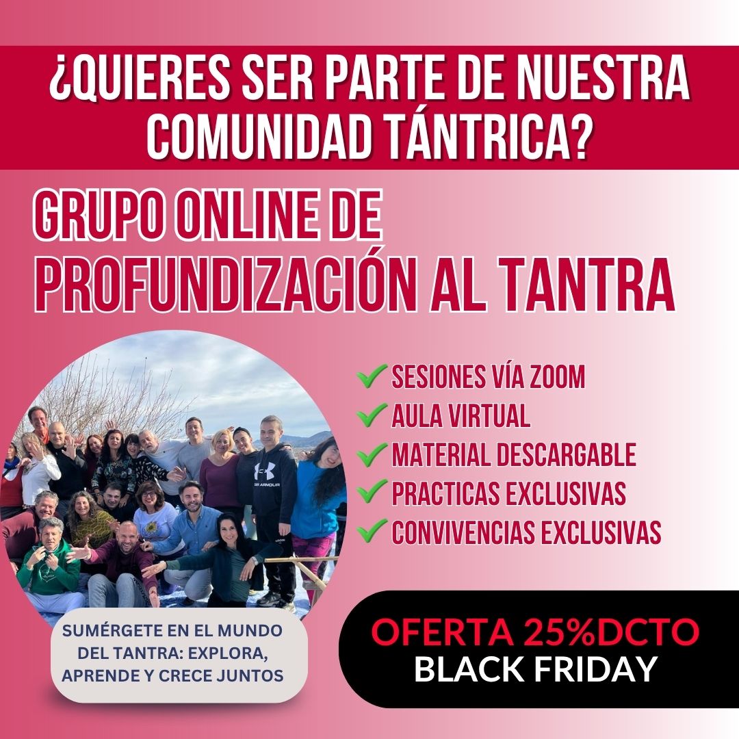 Cartel - Grupo de tantra y profundizacion al tantra blackfriday