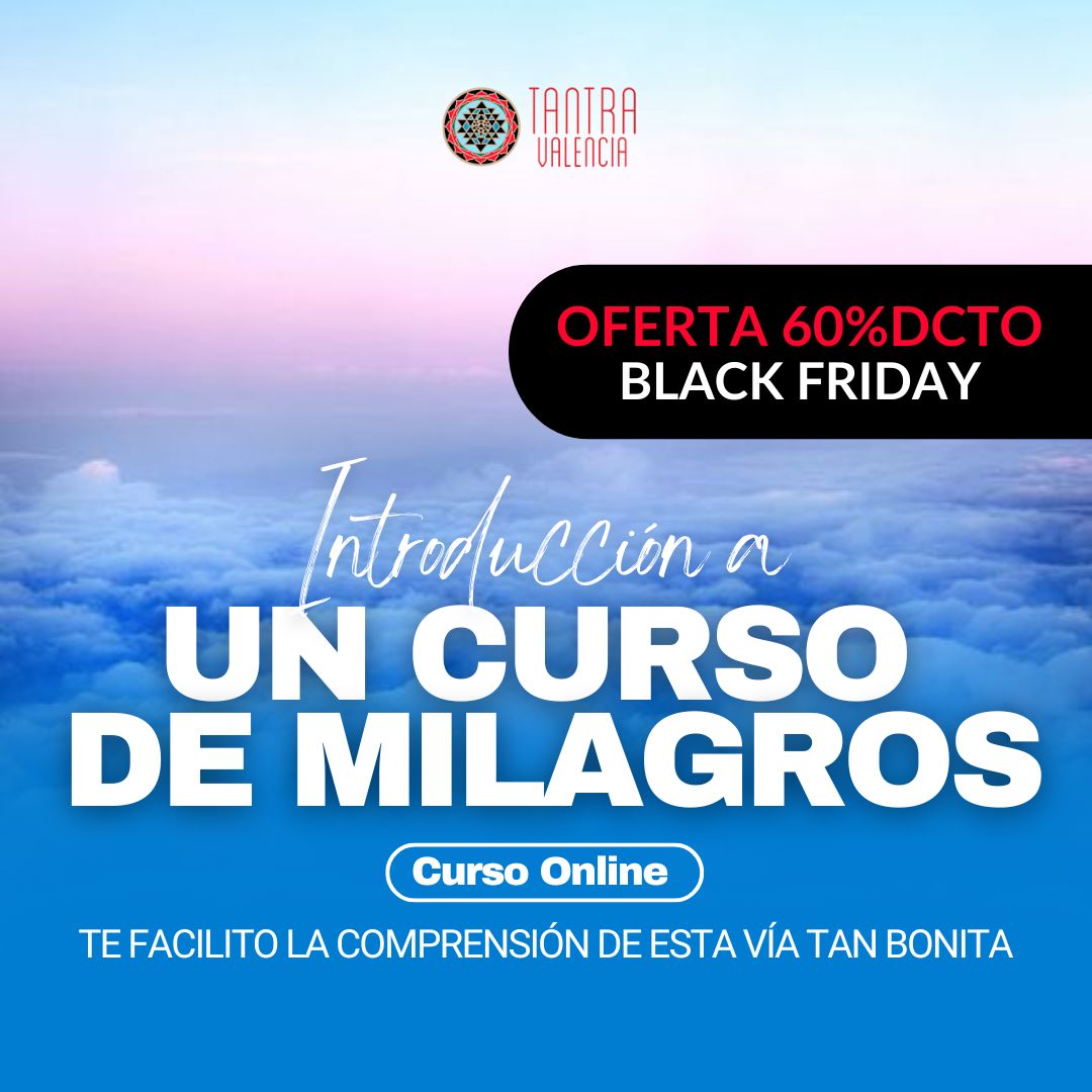 Cartel - introduccion a UCDM online blackfriday