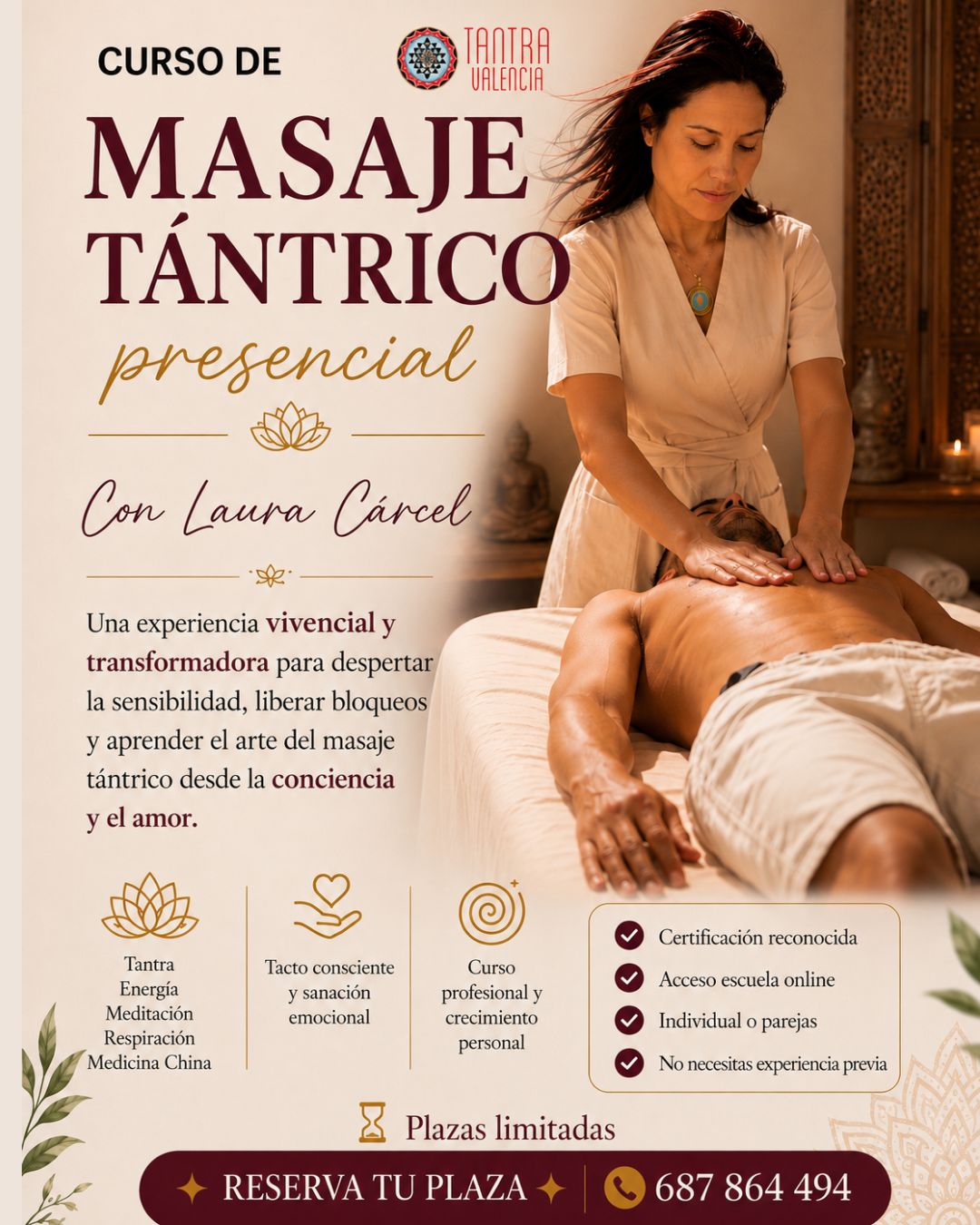 Formacion masaje tantrico